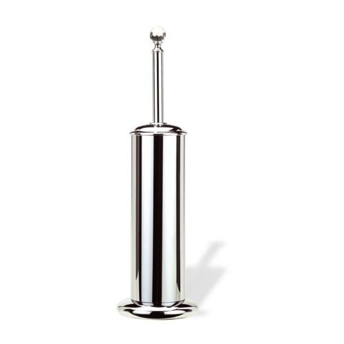 Toilet Brush Holder, Brass with Crystal Top StilHaus SL039